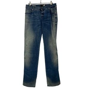 Love Moschino Tequila Bum Bum Straight Leg Jeans 29